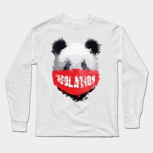 Panda quarantined Long Sleeve T-Shirt